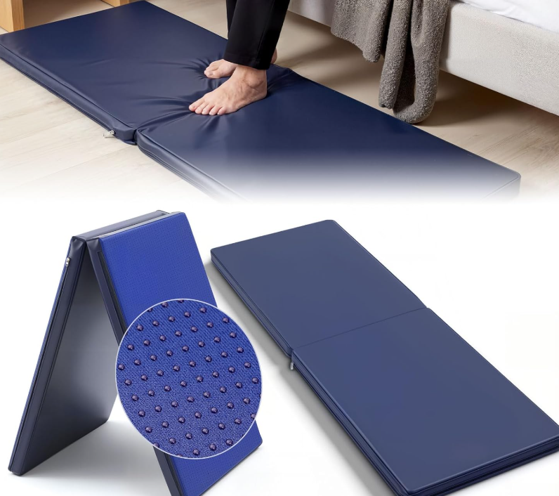 Quick-Drying Exfoliating Shower Mat (Loofah Material)